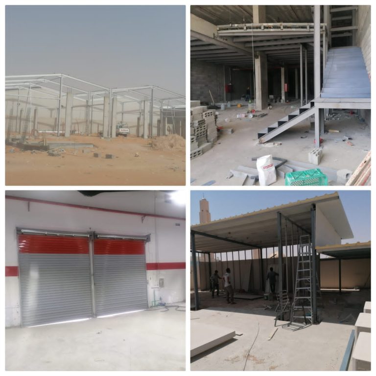 حداد هناجر ومستودعات